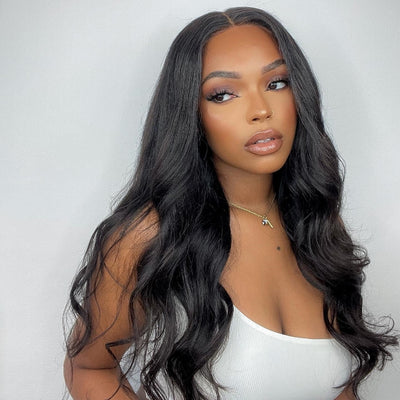 Flawless 220% High Density 5x5 Body Wave HD Glueless Lace Closure Wig