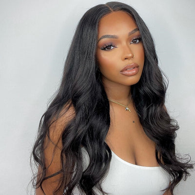 Flawless 220% High Density 5x5 Body Wave HD Glueless Lace Closure Wig