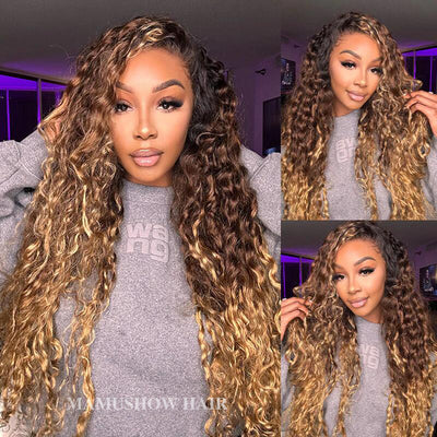 Beyoncé Inspired 13x6 HD Lace Ombre Deep Wave Wig 100% Human Hair Wig