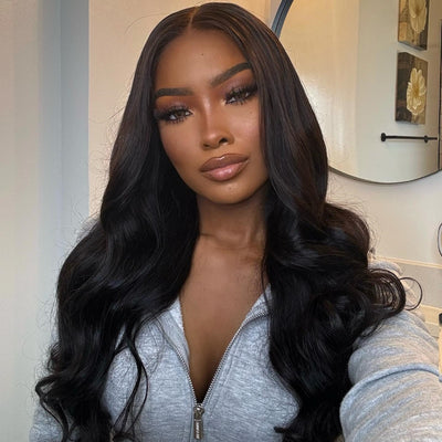 Body Wave 360 Lace Front Wigs For Women 12A Body Wave Virgin Hair