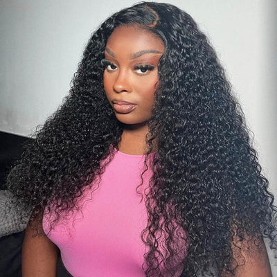 13x4 Lace Front 180% Density Deep Wave Wig