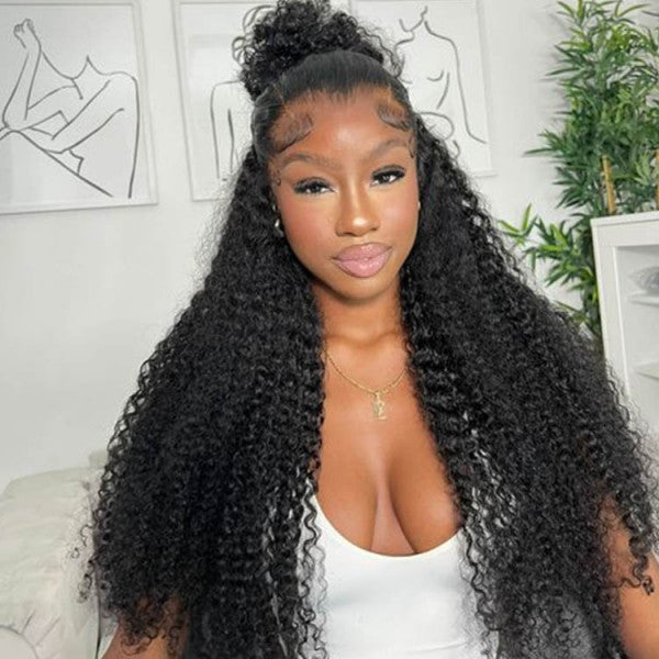 13x4 Curly  Lace Frontal Wigs