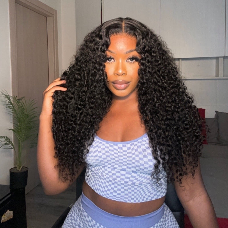 13x4 Lace Front 180% Density Deep Wave Wig