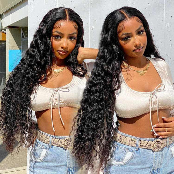 Loose Deep Wave 4x4 Lace Closure Deep Parting High Quality Wigs