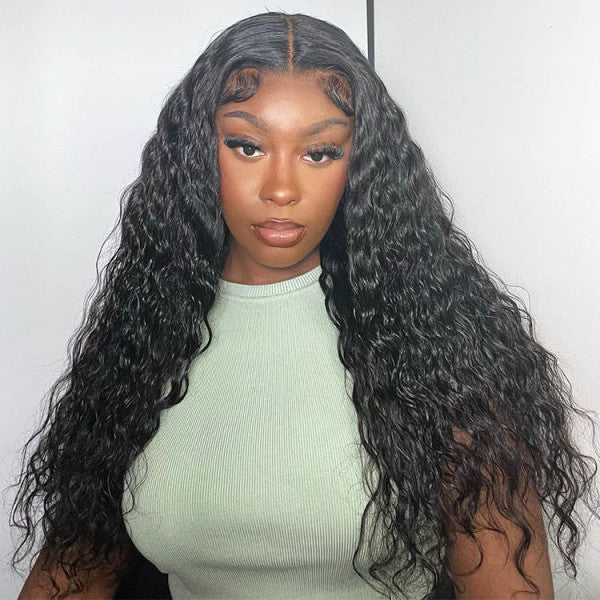 13*6 Lace Front Wig Water Wave Lace Wigs 180% Density