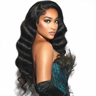 Body Wave 360 Lace Front Wigs For Women 12A Body Wave Virgin Hair