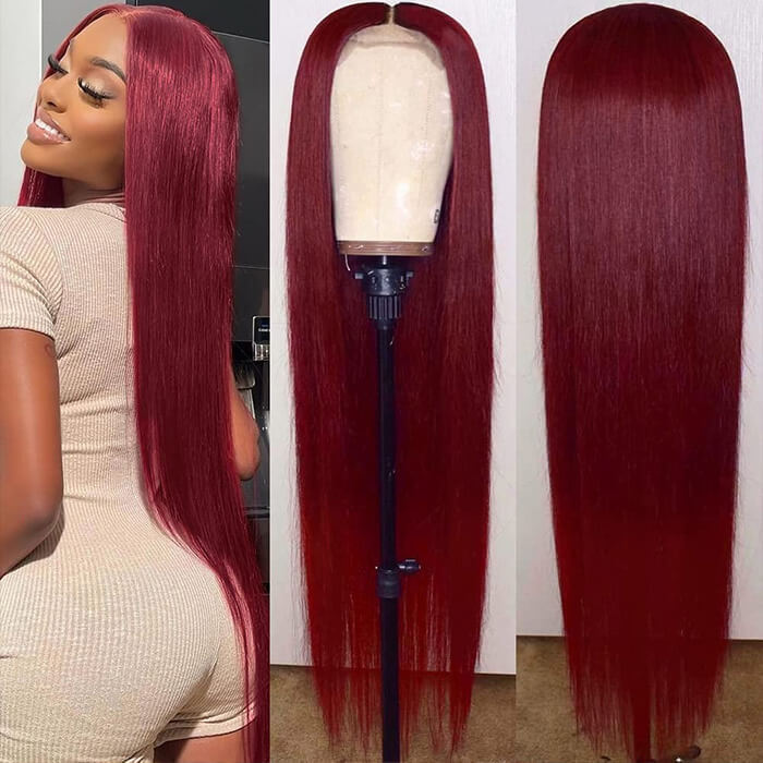 99J Straight wig 13*4 13*6 4*4 5*5  Closure Lace Front Wig