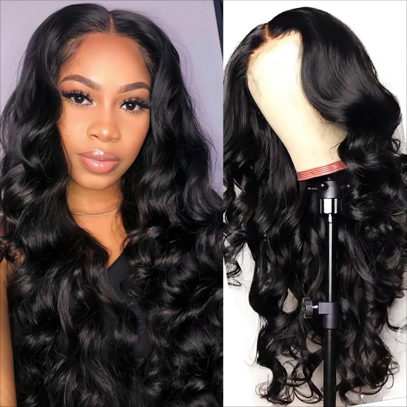 Full Lace Wig Long Body Wave Human Hair Wig