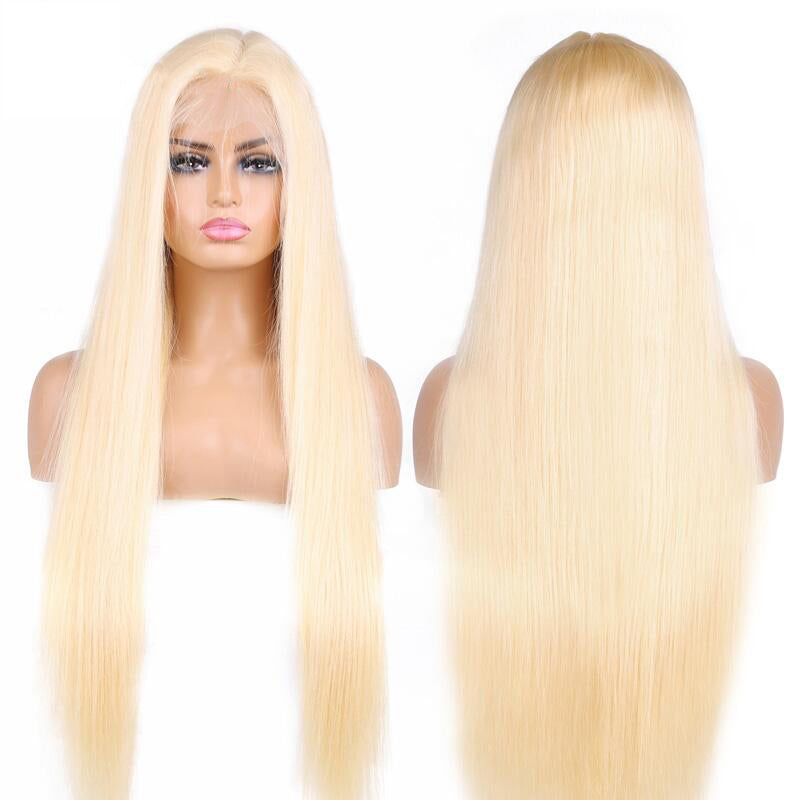 613 Honey Blonde 13x4 Straight Lace Front Wigs