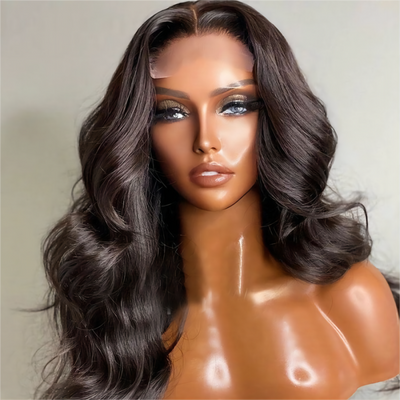 Flawless 220% High Density 5x5 Body Wave HD Glueless Lace Closure Wig