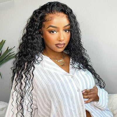 13*6 Lace Front Wig Curly Human Hair