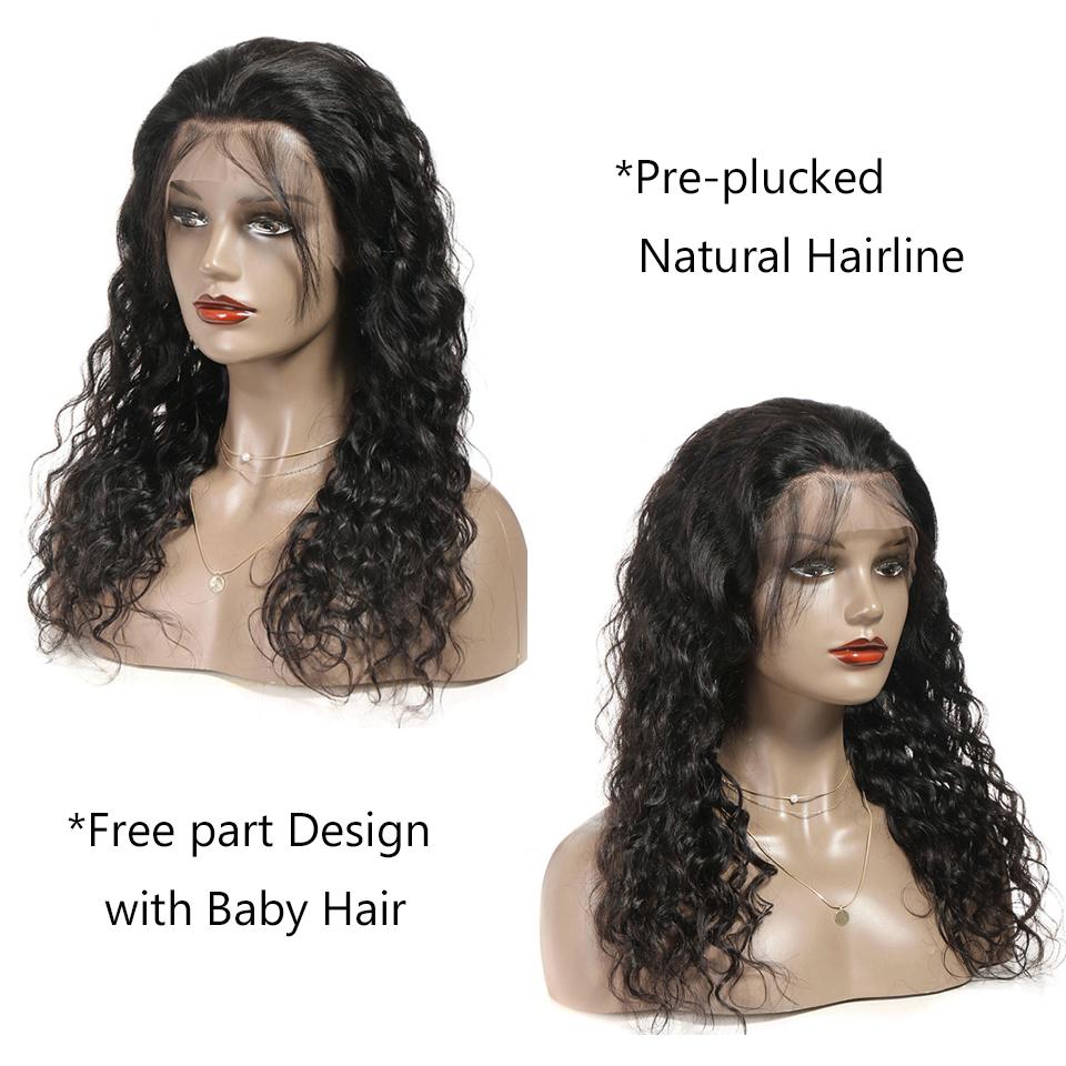 13*6 Lace Front Wig Water Wave Lace Wigs 180% Density