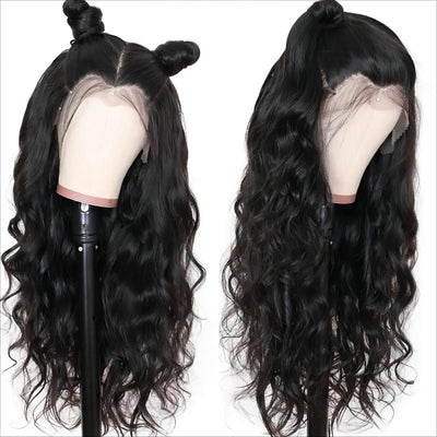 Full Lace Wig Long Body Wave Human Hair Wig