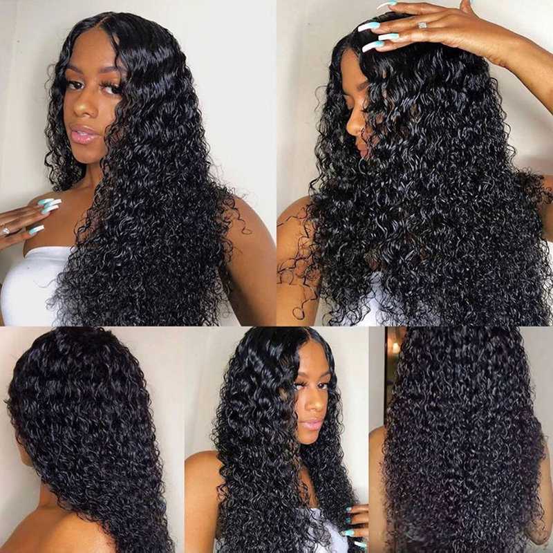 13*6 Lace Front Wig Curly Human Hair