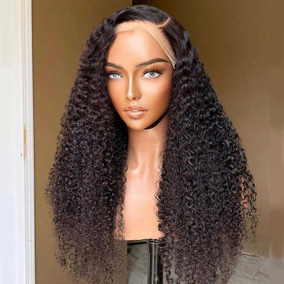 13*6 Lace Front Wig Curly Human Hair