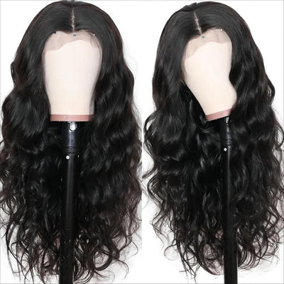 Full Lace Wig Long Body Wave Human Hair Wig