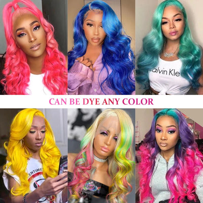 Body Wave 613 Blonde 360 Lace Front Human Hair Wig Brazilian Wigs For Women