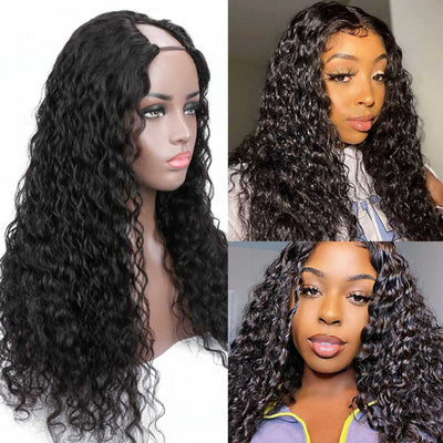 Water Wave Upart Wigs Best Natural Wavy Wig Human Hair