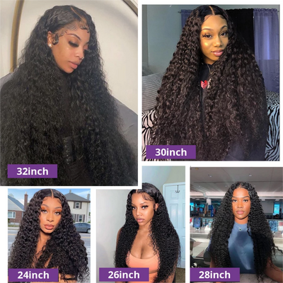 360 Water Wave Lace Front Wig Brazilian Wigs For Women