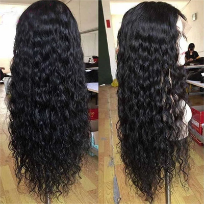 360 Water Wave Lace Front Wig Brazilian Wigs For Women