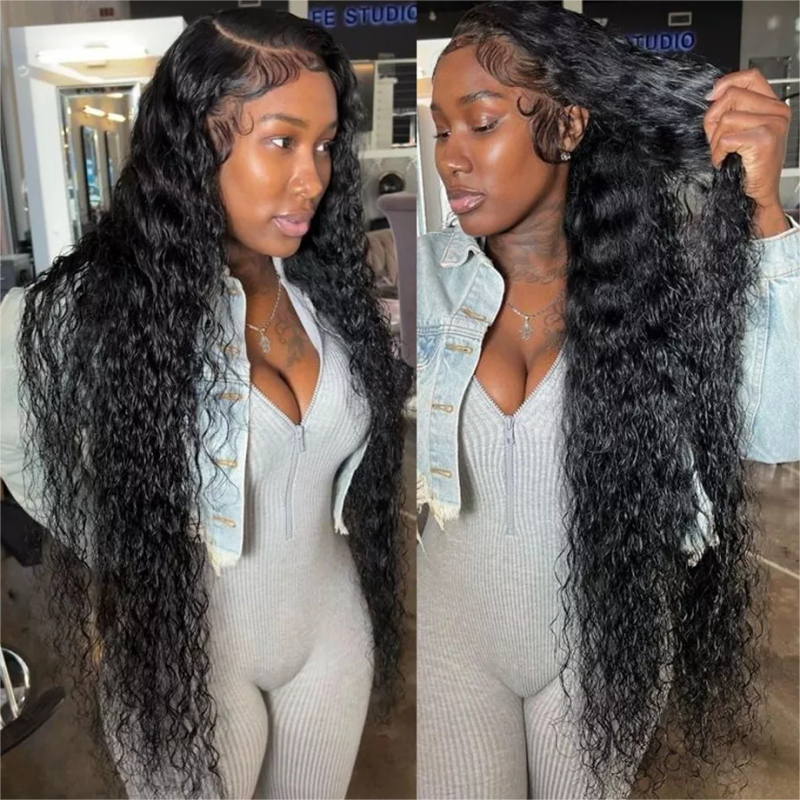 360 Water Wave Lace Front Wig Brazilian Wigs For Women