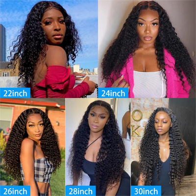 360 Water Wave Lace Front Wig Brazilian Wigs For Women